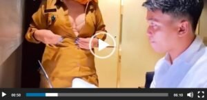 Hot Indonesian manager lady seduces and fucks employee